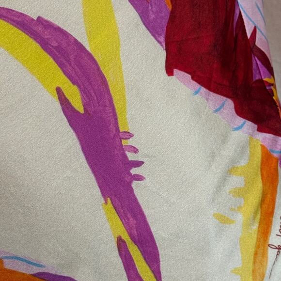 Cult Gaia Trysta Draped High-Low Floral-Print Maxi Dress - Picture 4 of 7